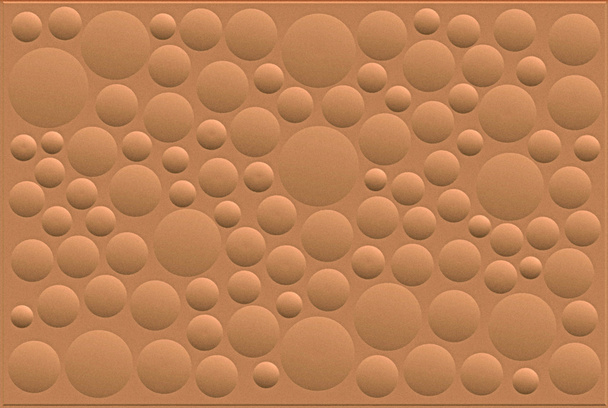 3D kahverengi taş dokulu arka plan  - Fotoğraf, Görsel