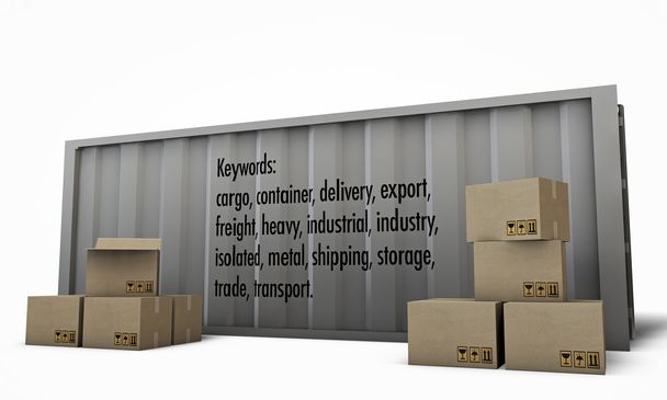 Shipping container - Photo, Image