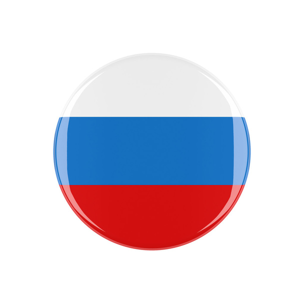 russia 3d button - Фото, зображення