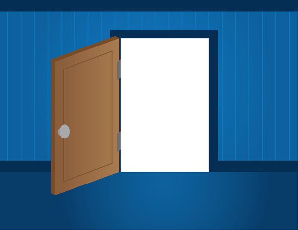 Door Opening - Vector, Image