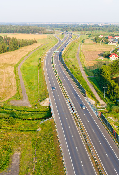 Aerial view of highway - Foto, immagini