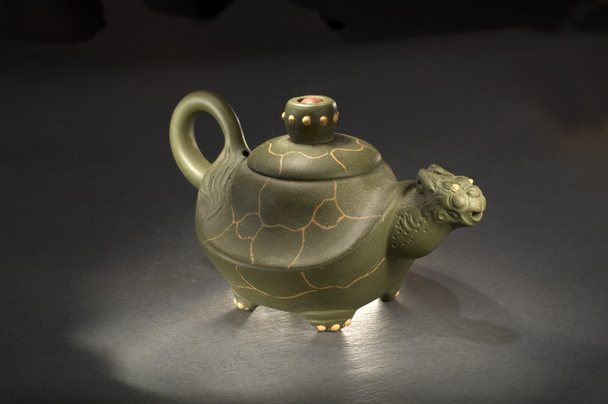 Teapot for green tea - Photo, Image