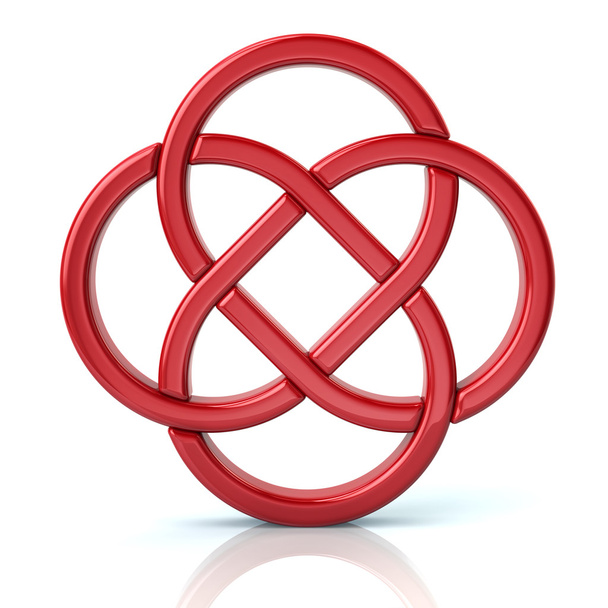 abstract celtic knot symbol - Photo, Image