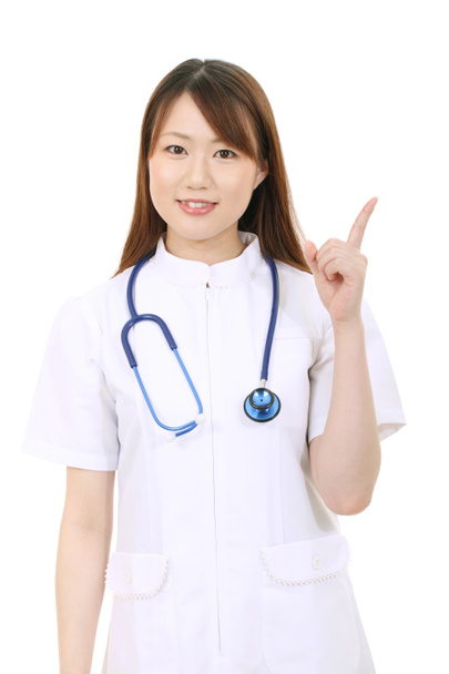 junge asiatische Krankenschwester - Foto, Bild