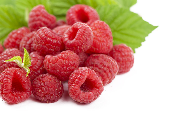 Appetizing raspberries - Photo, Image