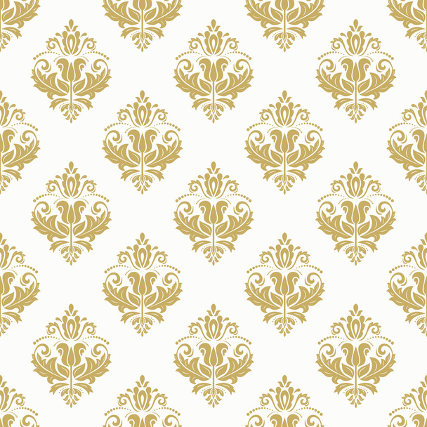 Naadloze Vector barokke patroon - Vector, afbeelding