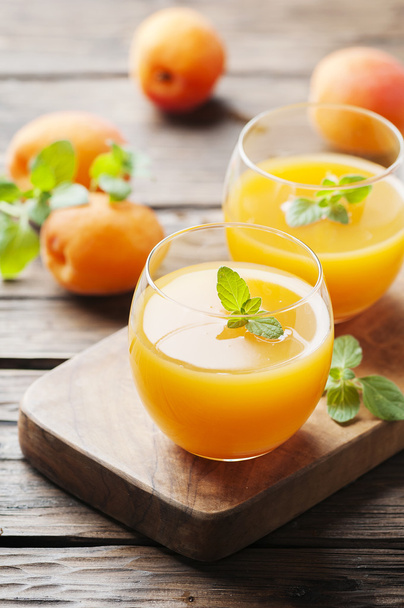 Fresh apricot juice  - Zdjęcie, obraz