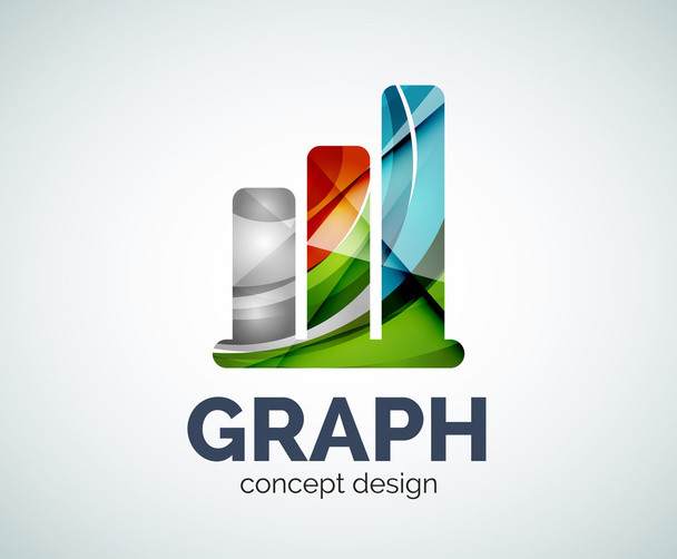 Grafik-Logo-Vorlage - Vektor, Bild