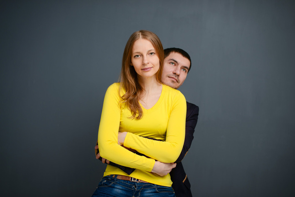 Young couple sitting together - Foto, immagini