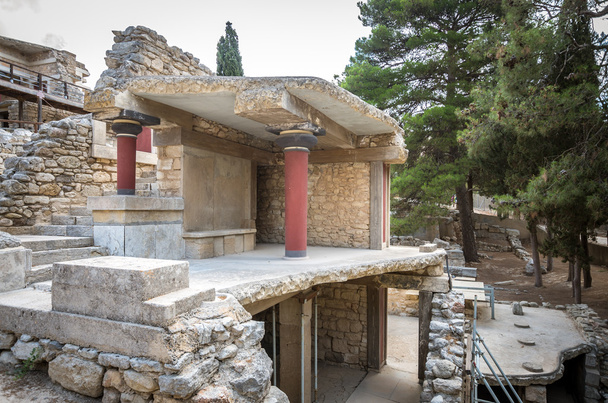 Palác Knossos, ostrov Kréta, Řecko.  - Fotografie, Obrázek