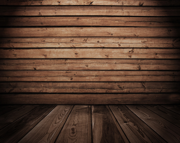 Interior de madera
 - Foto, imagen
