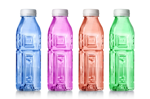 Wasserflasche aus Kunststoff - Foto, Bild