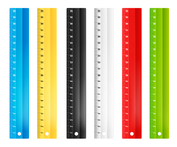 Rulers in centimeters - Vector, Image