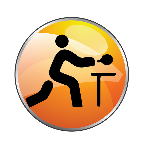 Sport-Symbolvektor - Foto, Bild