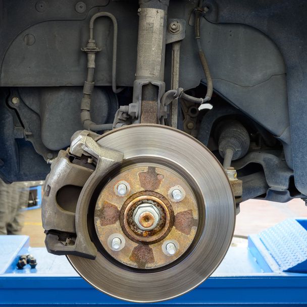 Shock absorber and brakes - Photo, Image
