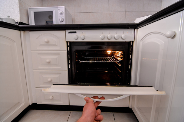 internal view of a modern kitchen - Photo, Image