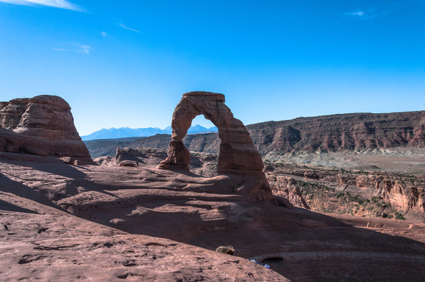 Arco delicado en el Parque Nacional Arches, Utah - Foto, Imagen