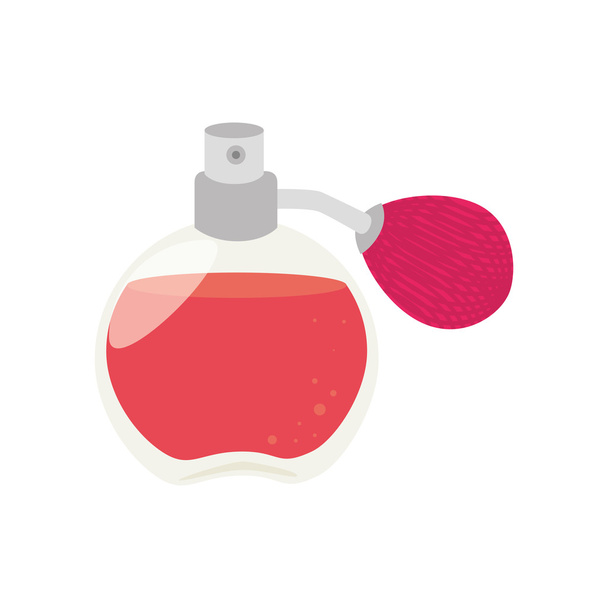 fragrance aroma bottle scent isolated - Vector, Image