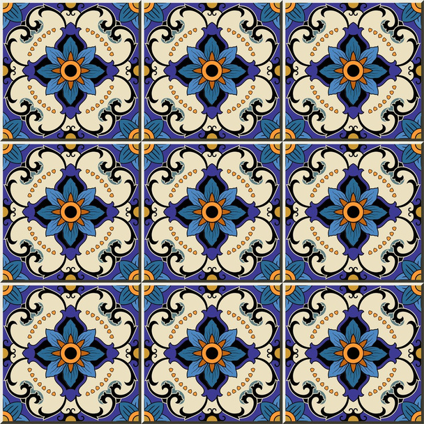 Gorgeous seamless pattern - Vector, Image