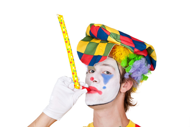 Цирковий клоун з свисток
 - Фото, зображення