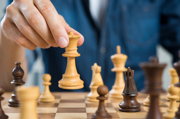 Strategy concept game of chess - Fotografie, Obrázek