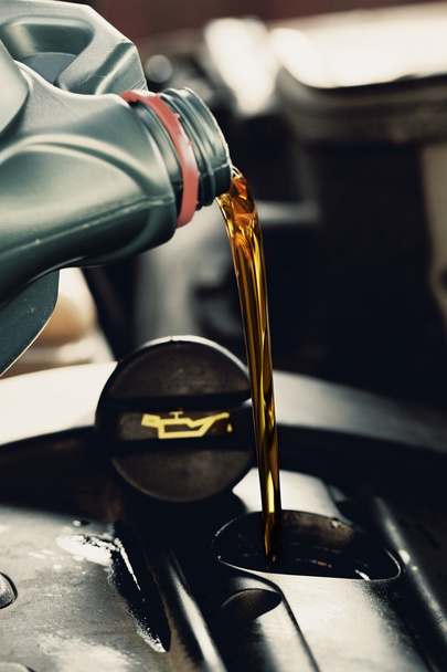 Fresh motor oil - Foto, Bild