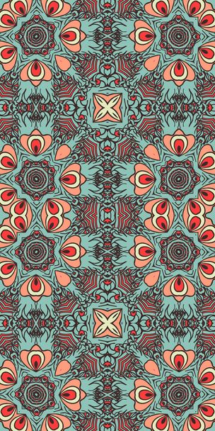 Ethnic seamless pattern - Vector, imagen