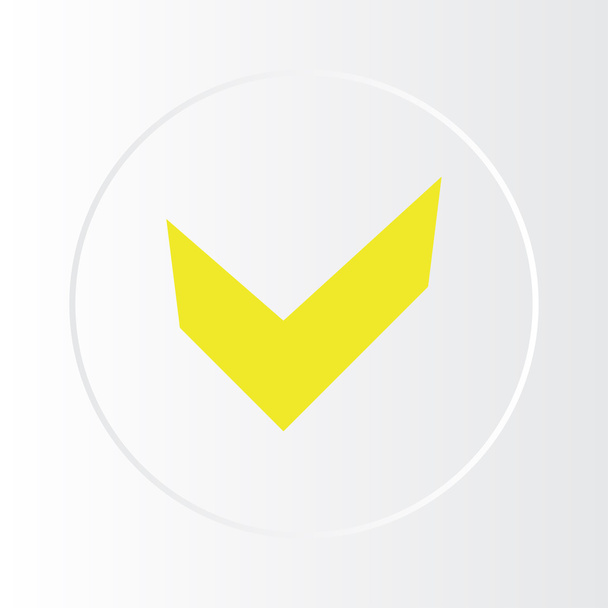 Marca el icono. diseño web
 - Vector, imagen
