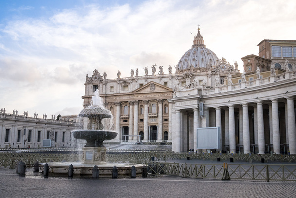 Saint Peter's Basilica and square in Vatican City - Photo, Image
