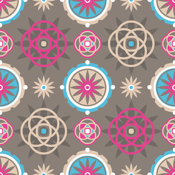 Decorative seamless pattern - Вектор, зображення