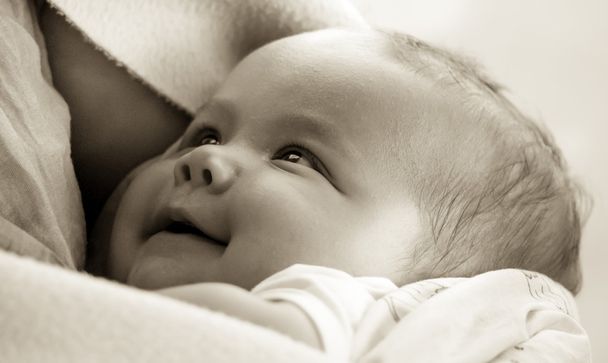 Sonriente bebé - Foto, imagen