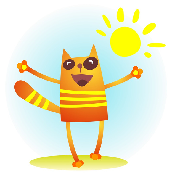 Кішка з сонцем
 - Фото, зображення