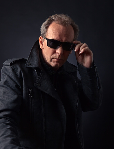 man in black jacket - Photo, Image