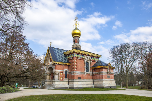 російський православний chappel в Bad Homburg  - Фото, зображення