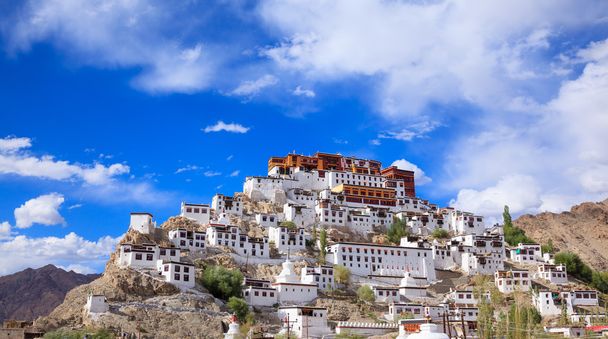 Thiksey Monastery, Leh Ladakh,  Jammu and Kashmir, India - 写真・画像
