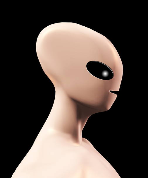 Simple Alien Form - Foto, imagen