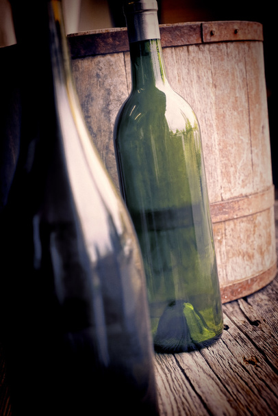 Bouteille de vin nature morte
 - Photo, image