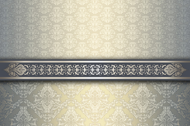 Ornate background with decorative vintage patterns. - Foto, imagen