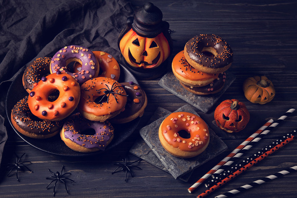 Halloween donuts for party - Valokuva, kuva