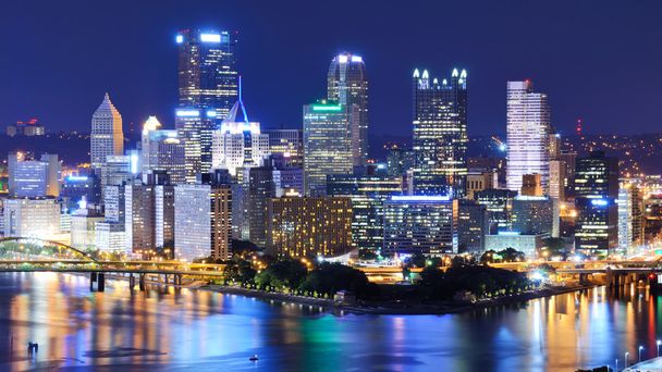 Skyline w Pittsburghu - Zdjęcie, obraz