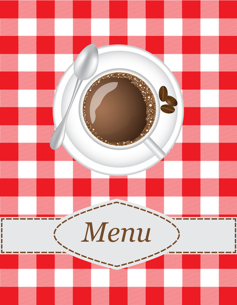 Coffee menu - Vektor, kép