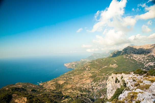 Beautiful mountains on the western part of Mallorca island, Spai - Fotografie, Obrázek
