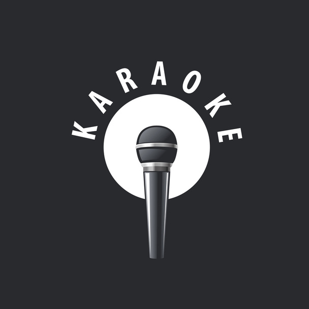 vektorové logo karaoke - Vektor, obrázek