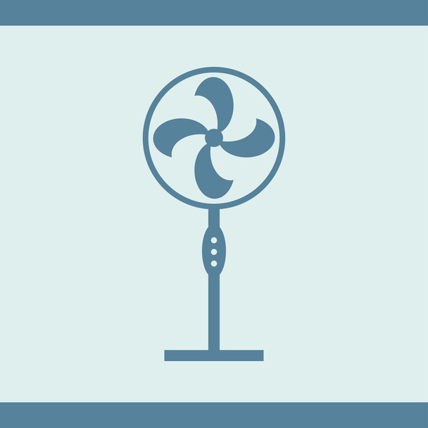 Icona del ventilatore di scarico. Simbolo del ventilatore. - Vettoriali, immagini
