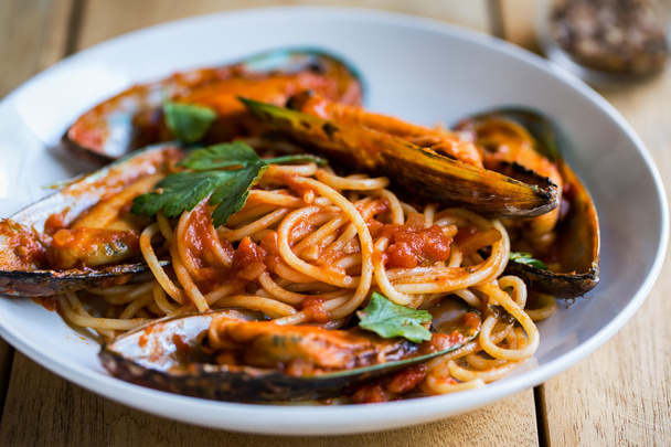 Homemade Spaghetti Marinara  - Photo, Image