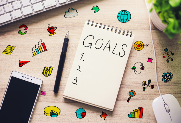Goals Business Concept - Foto, immagini