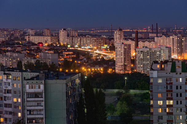 Evening in the city of Volgograd. The hero city. - Fotografie, Obrázek
