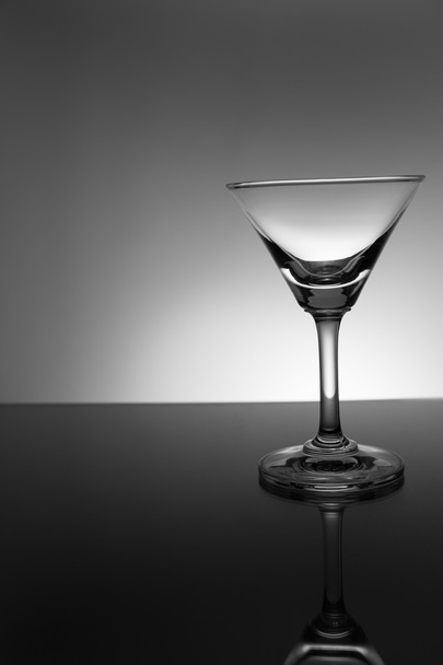 Martini glass on background. - Foto, afbeelding