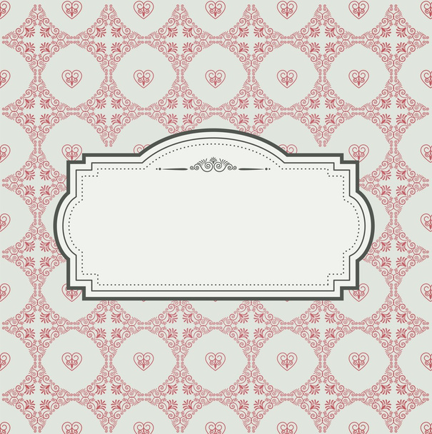 Vintage background with lace ornaments . - 写真・画像