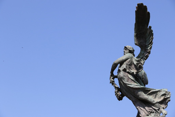 Το εθνικό μνημείο στο Βίκτωρα Εμμανουήλ Β΄ στη Ρώμη - το Altare della Patria - Φωτογραφία, εικόνα